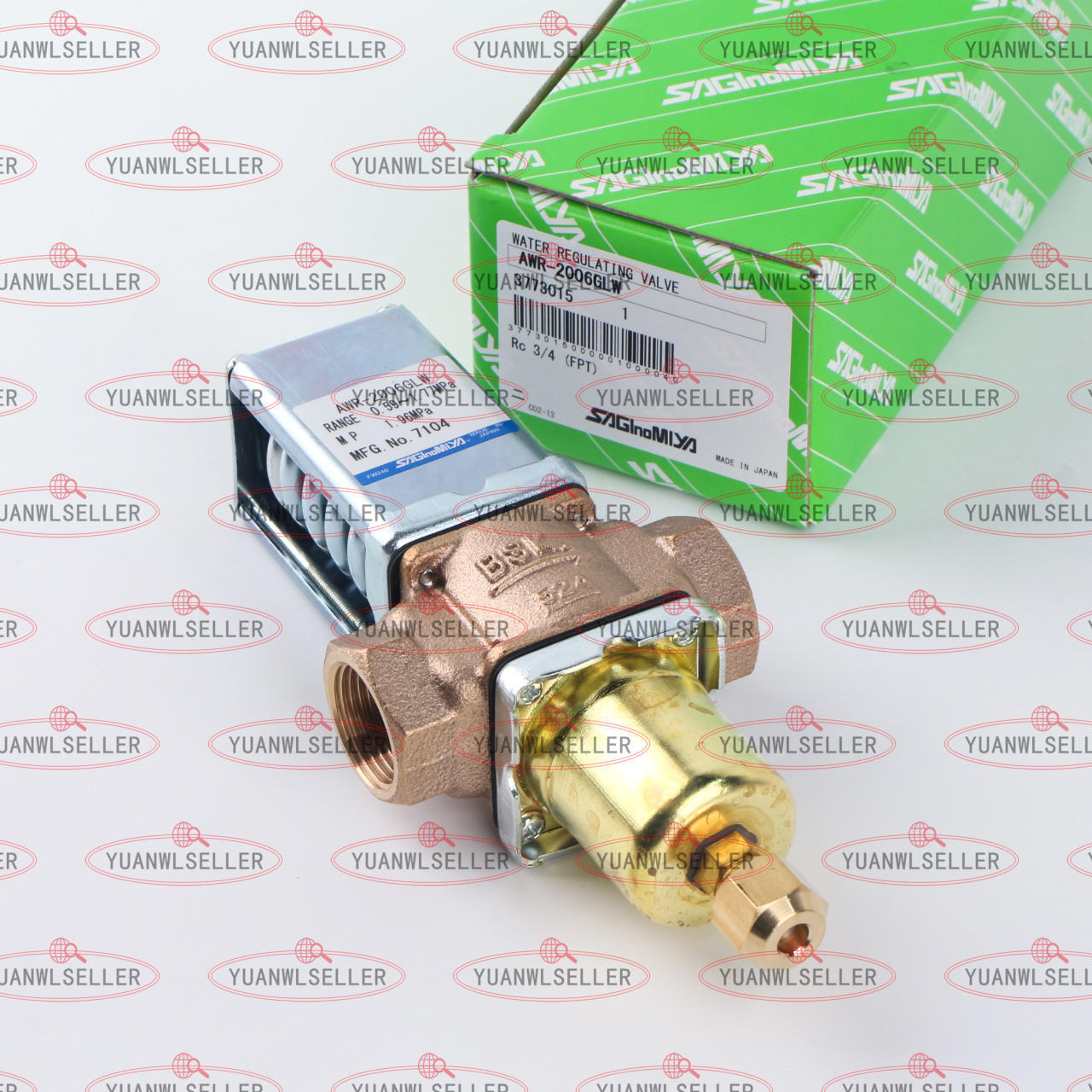 1PC New Saginomiya AWR-2006GLW Pressure regulating valve