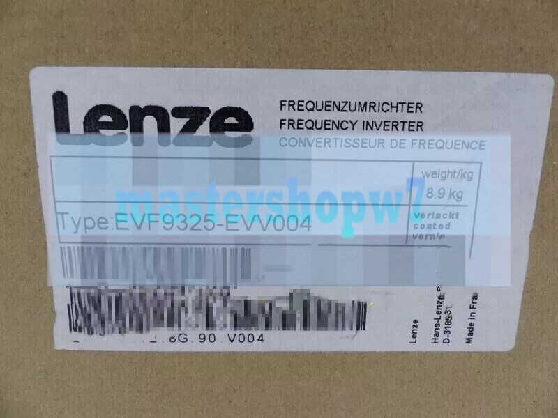 EVF9325-EVV004 NEW LENZE SERVO DRIVE WITH SAFETY RELAY TERMINALS EVF9325EVV004