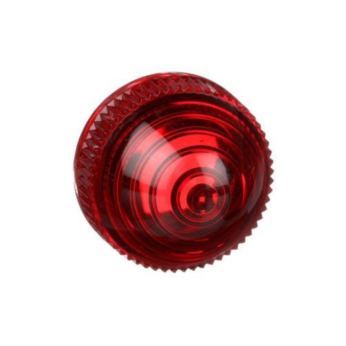 Square D 9001R9, Red, Plastic, Dome, Standard, Pilot Light Lens, 1pc