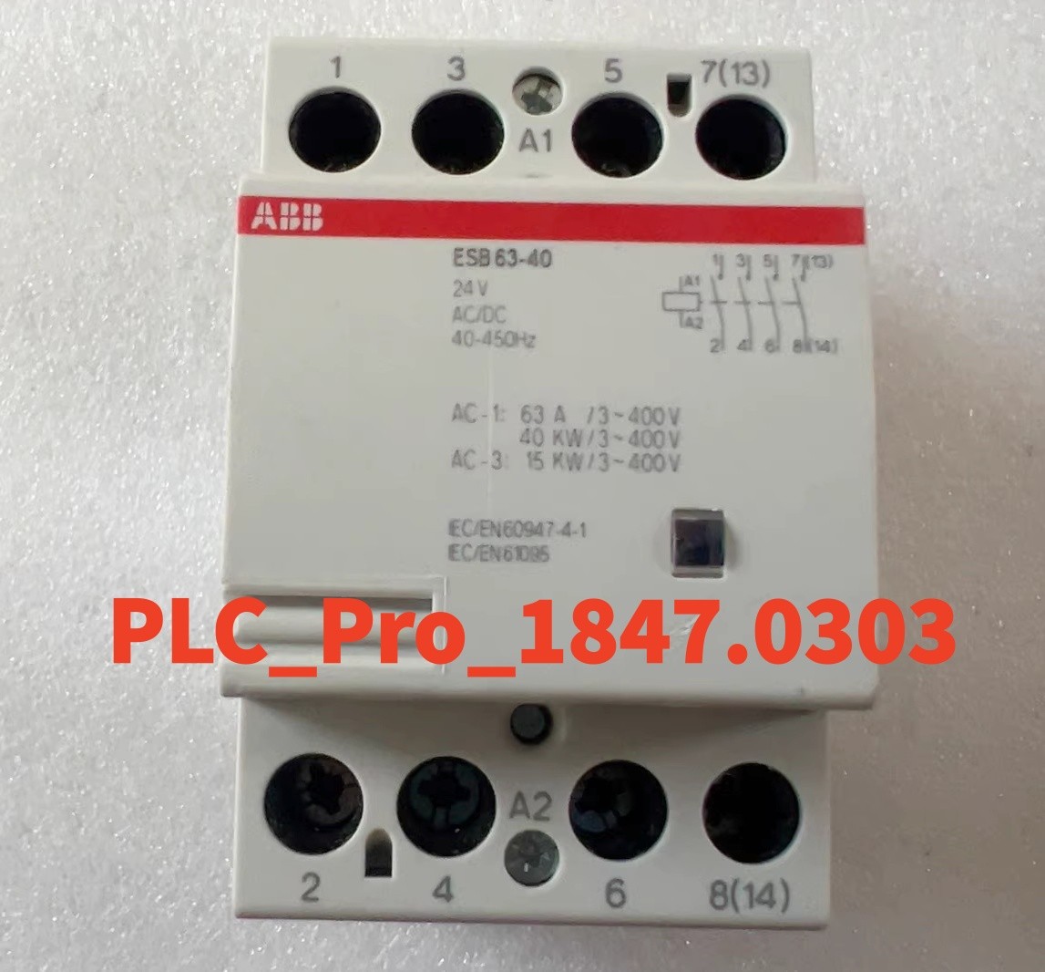 1PCS NEW ABB ESB63-40 Contactor 24VAC/DC ESB63-40 Fast shipping