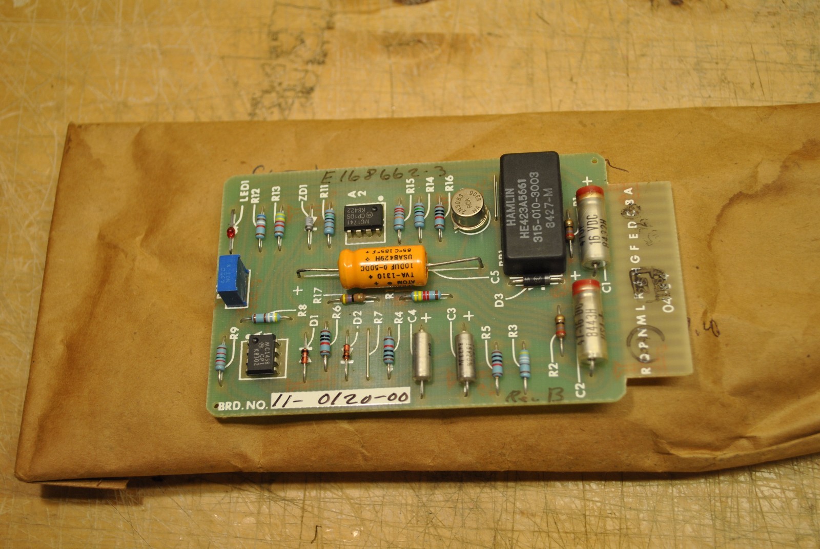Gettys Servo Control Module 11-0120-00 Rev. B
