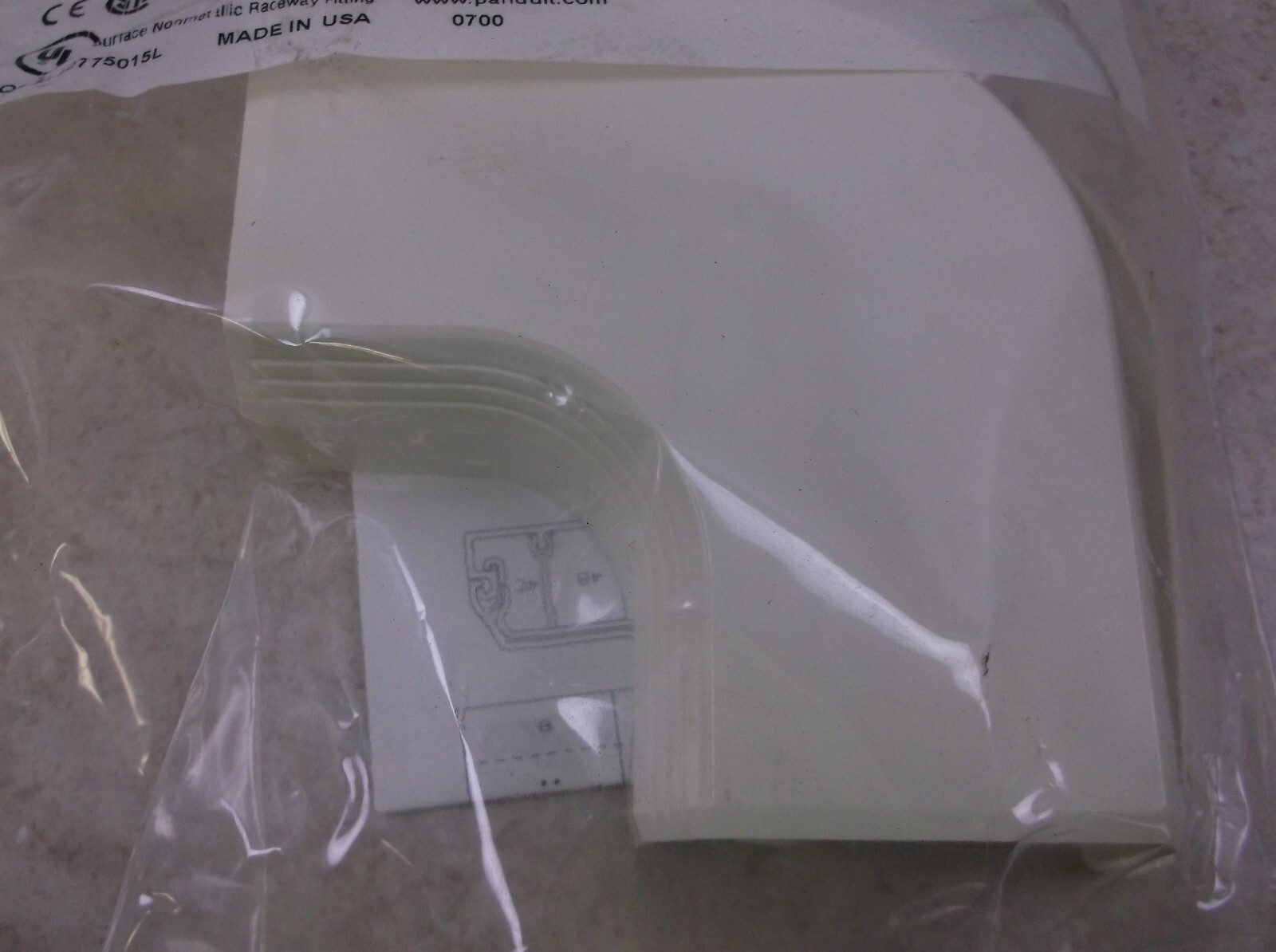 PANDUIT, T45RAIW, RIGHT ANGLE FITTING, F0725
