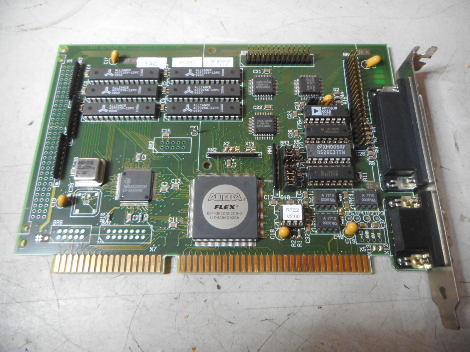 SCANLAB — RTC2 V1.3 — DECKEL MAHO DML40S — YAG Laser Controller