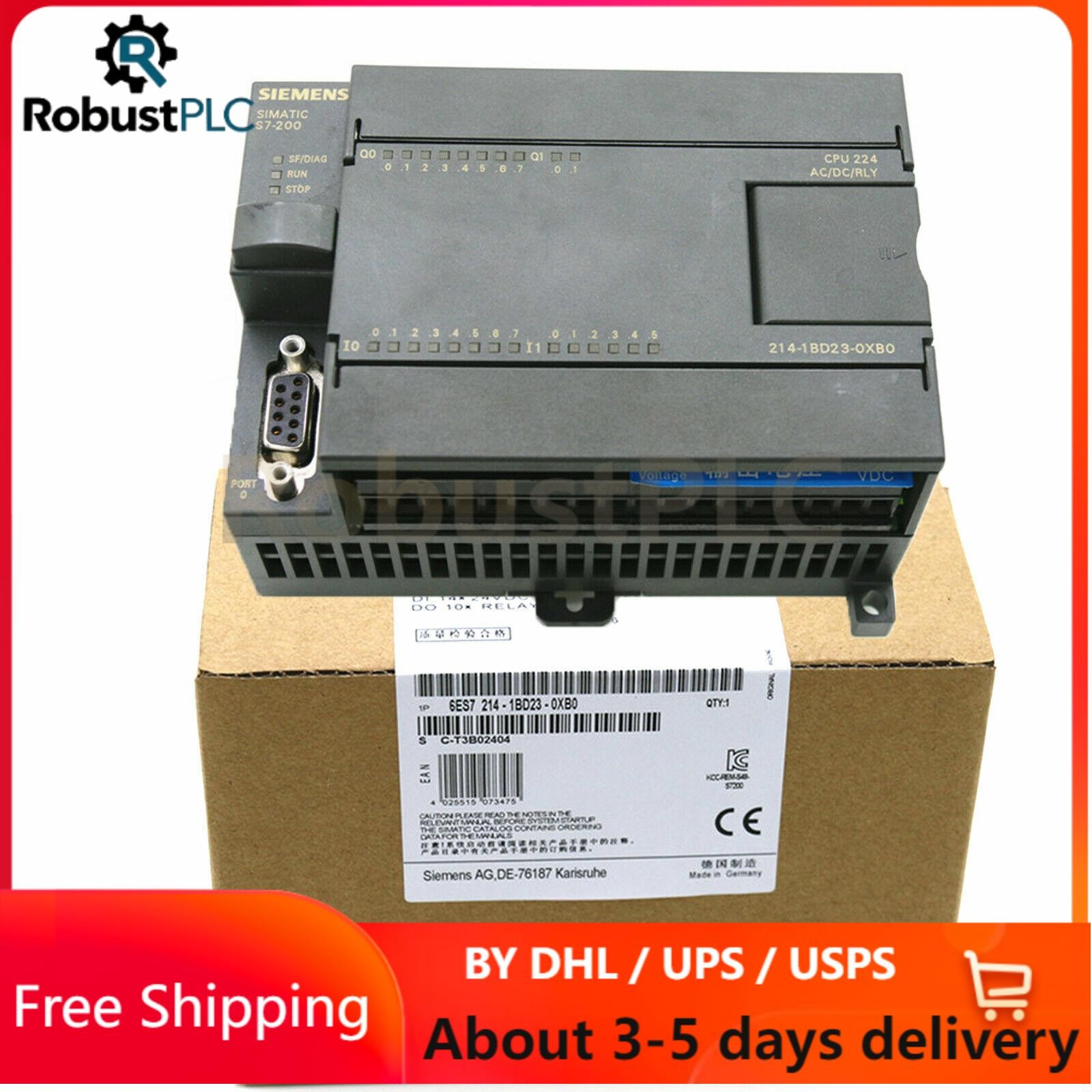 NEW SIEMENS 6ES7 214-1BD23-0XB0 6ES7214-1BD23-0XB0 CPU Module Made In Germany