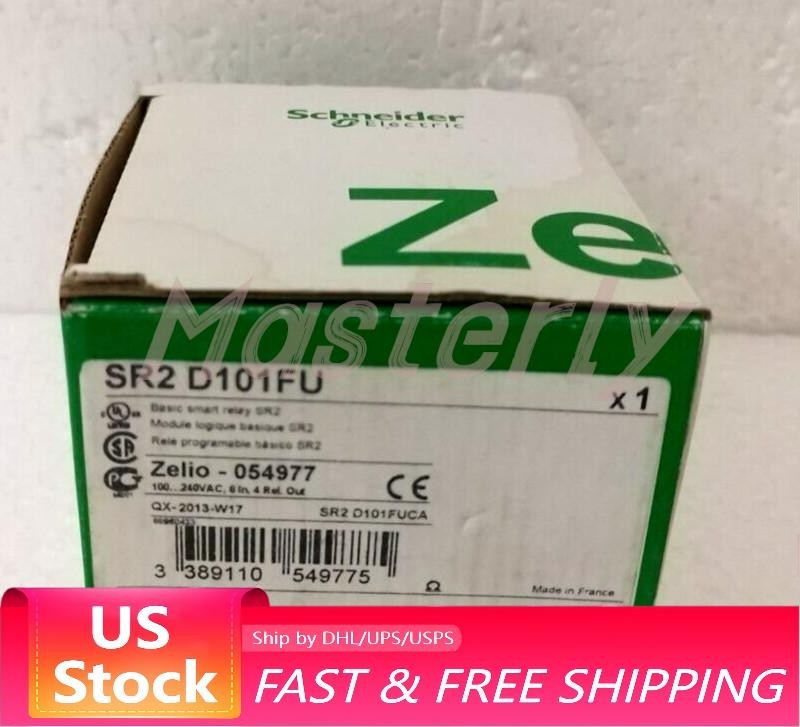 SR2D101FU Compact Smart Relay, Zelio Logic, 10 I/O, 100…240 V AC US Free TAX