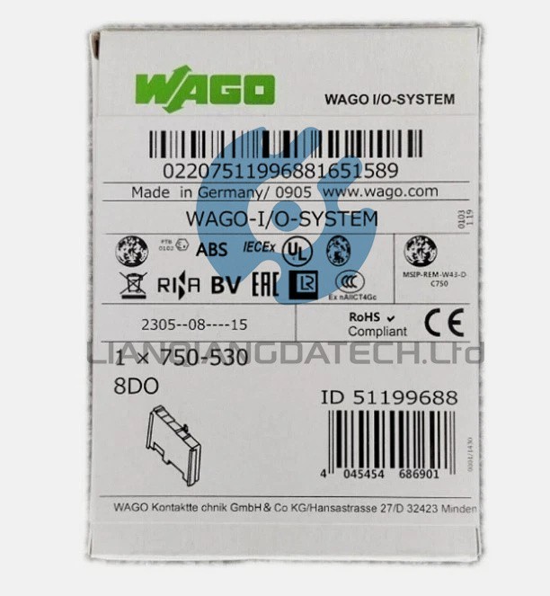 1PCS NEW WAGO 750-530 Digital Output PLC Module