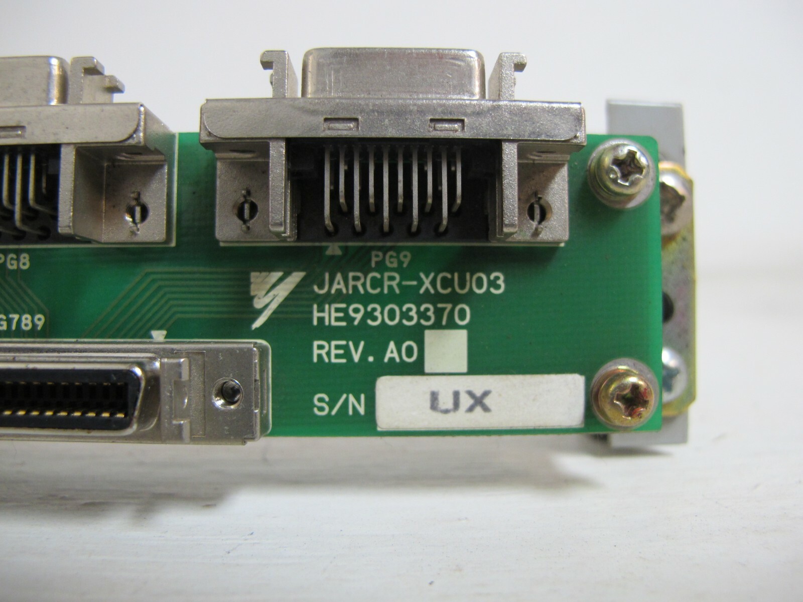 Yaskawa JARCR-XCU03 Servo Control PLC Module Yasnac JARCRXCU03 Motoman Robot PCB