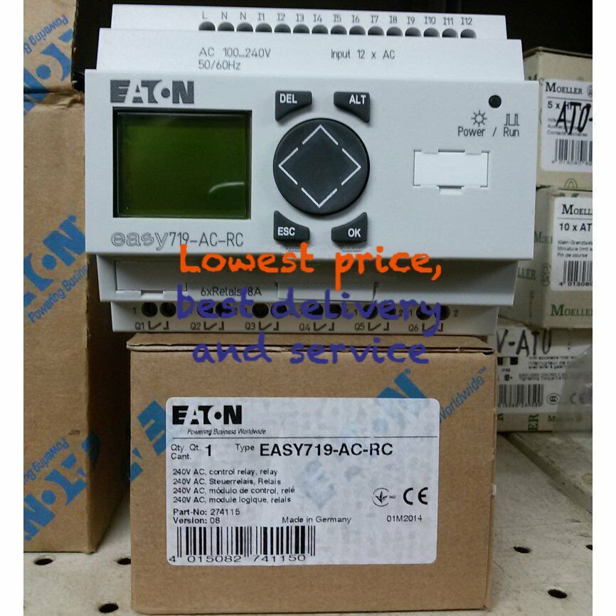 1PC New Eaton Moeller EASY719-AC-RC Control Relay Expedited Shipping
