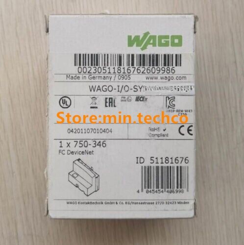 New In Box WAGO 750-346 750-346 PLC Module