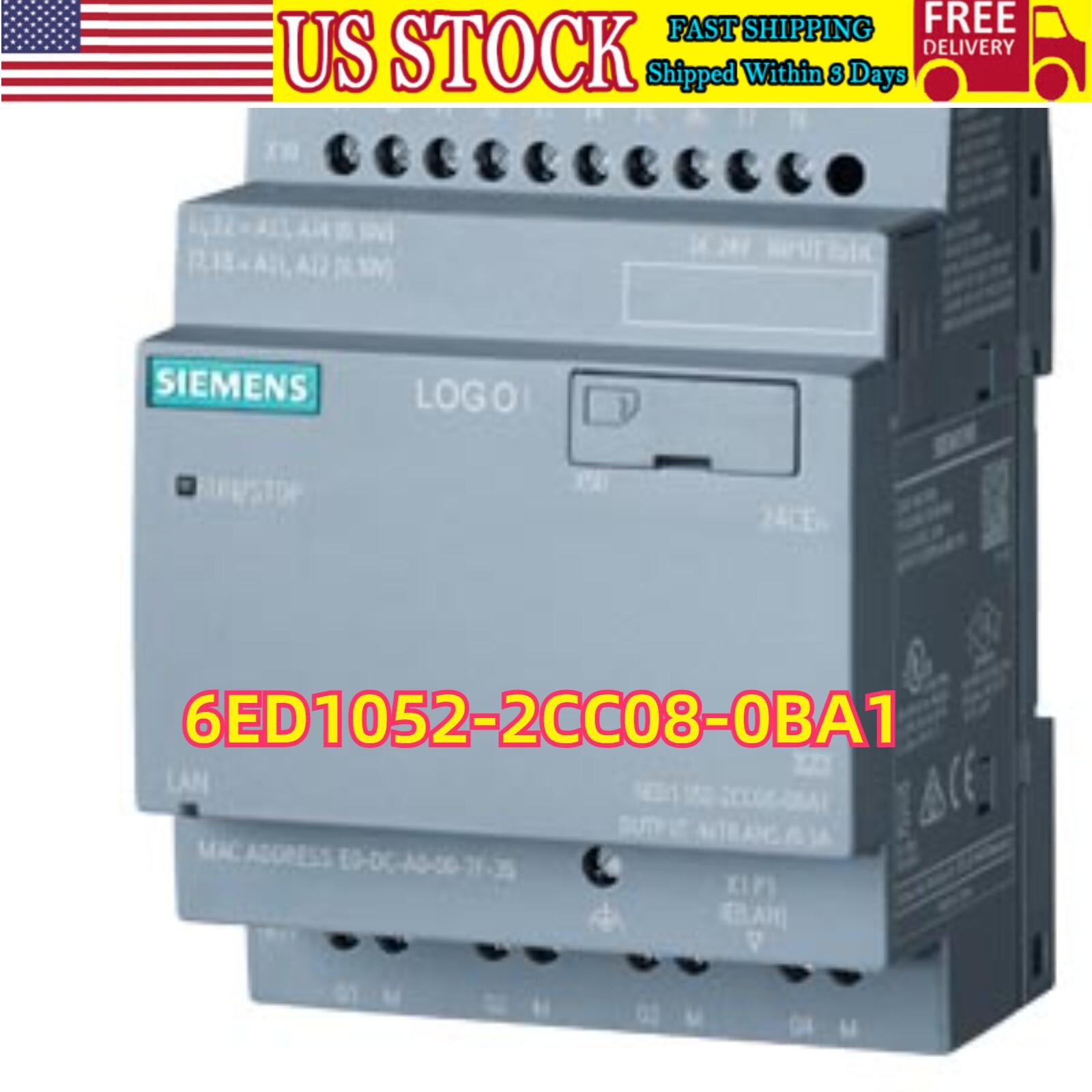 6ED1052-2CC08-0BA1 New Siemens 6ED1 052-2CC08-0BA1 LOGO 24CEo logic module