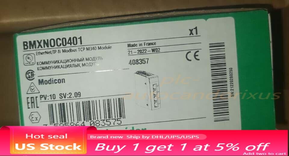 1PC New PLC MODULE BMXNOC0401