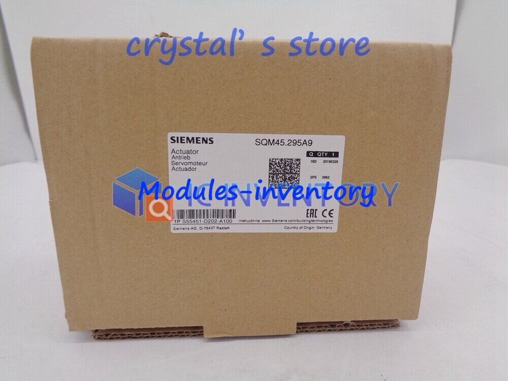 1PCS New Siemens Servo Motor SQM45.295A9