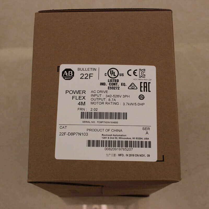 22F-D8P7N103 Ser/A PowerFlex4M AC Drive In Stock