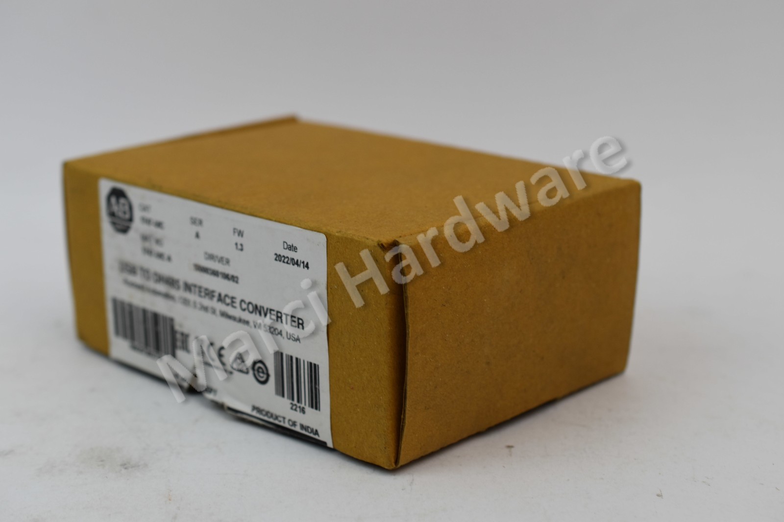 Open Box Allen Bradley 1747-UIC /A USB to DH-485/RS-232 Interface Converter
