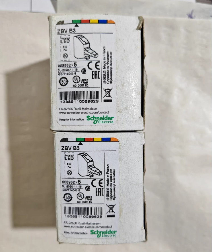 1PC NEW Schneider Indicator light module ZBVB3 ZBV-B3 24V green #LL