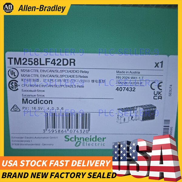 New Schneider TM258LF42DR PLC Module TM258LF42DR Free Shipping