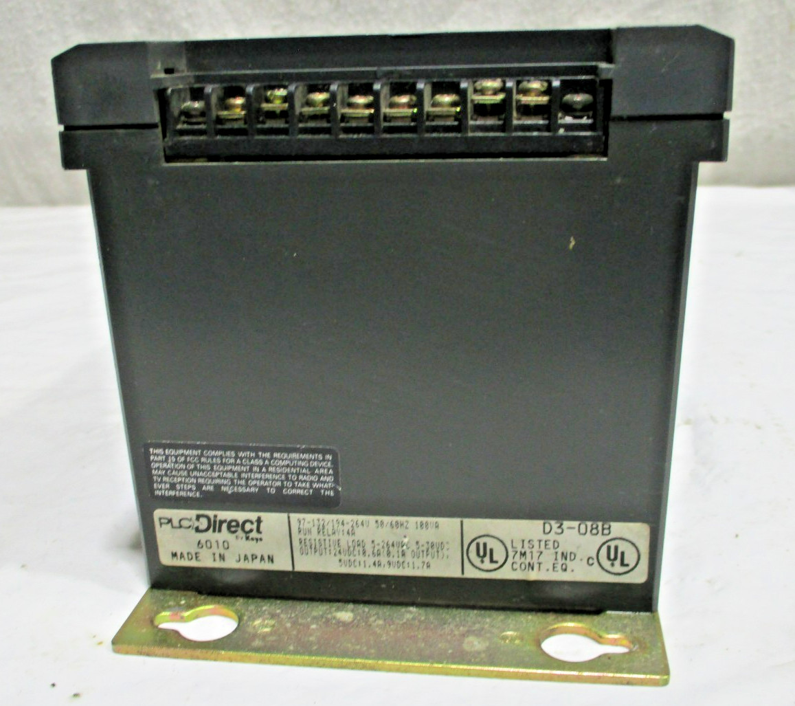 Automation Direct Koyo D3-08B Direct Logic 305 Main Chassis