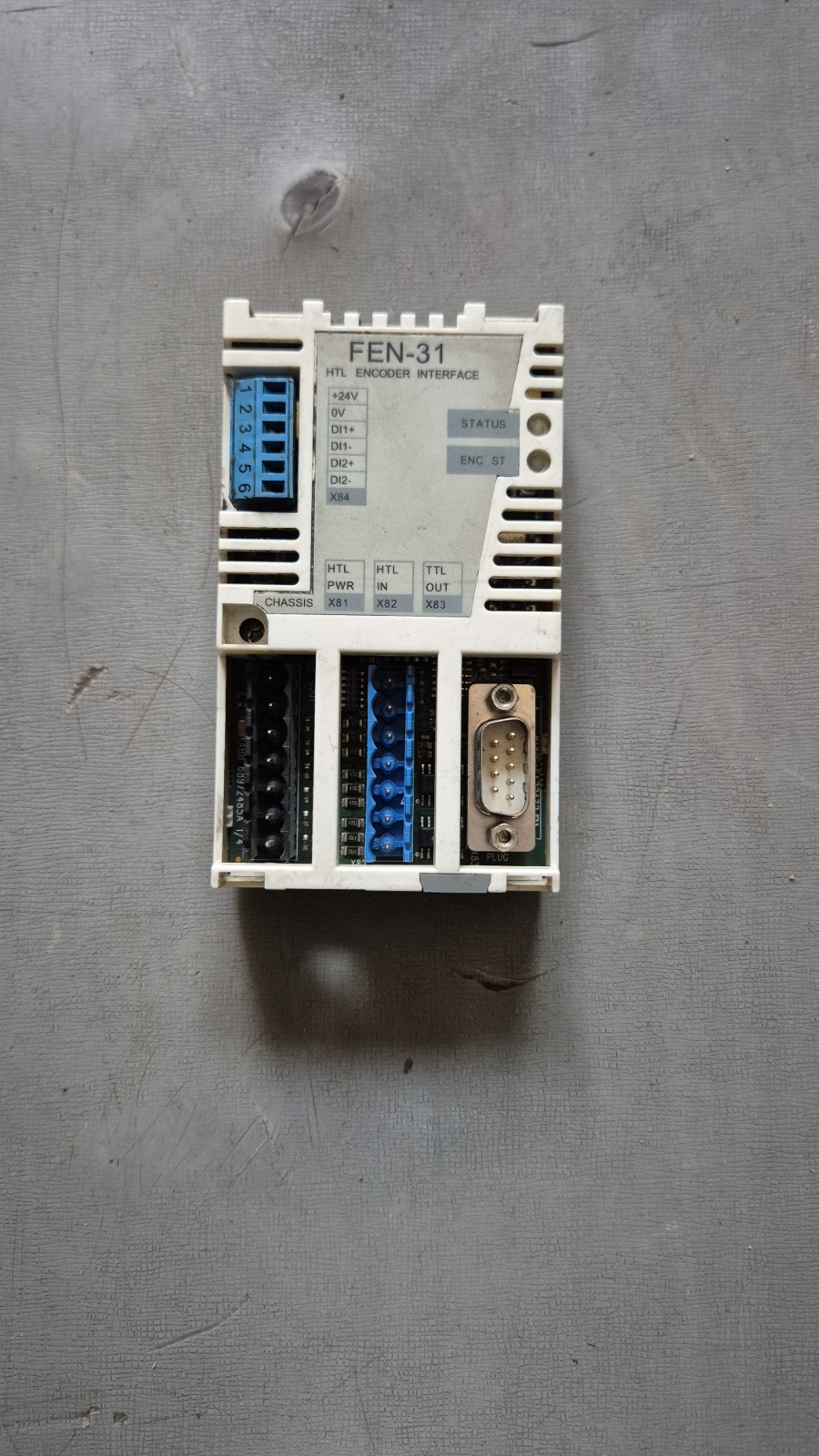 ABB FEN-31 ENCODER INTERFACE MODULE Used @ Good Condition