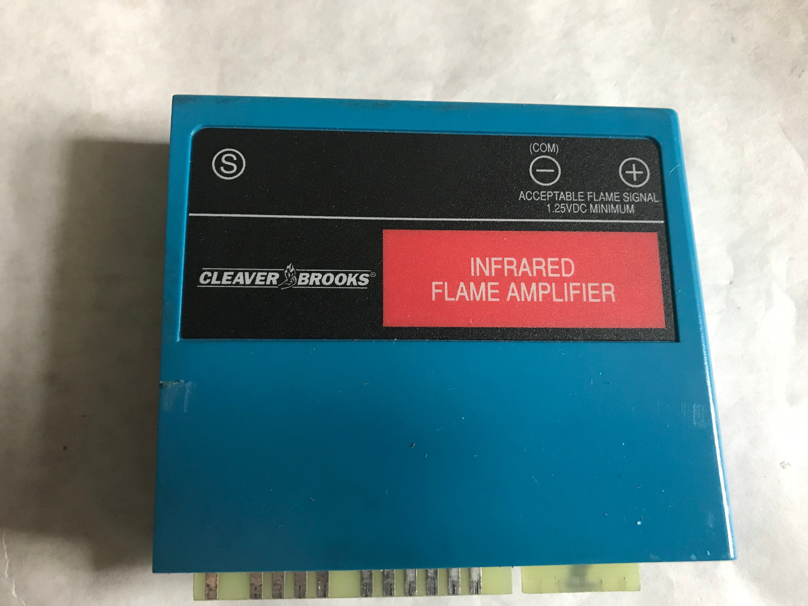 CLEAVER BROOKS 833-2722 Infrared Flame Amplifier BURNER CONTROL,ET