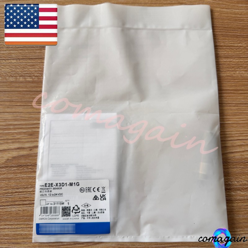 E2E-X3D1-M1G For Omron Inductive Proximity Sensor Switch E2E-X3D1-M1G 12-24VDC