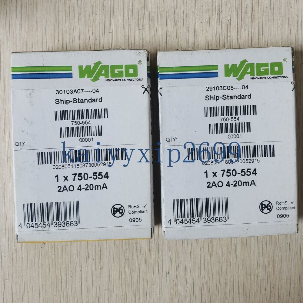 One New WAGO 750-554 750554 PLC In Box Expedited Shipping