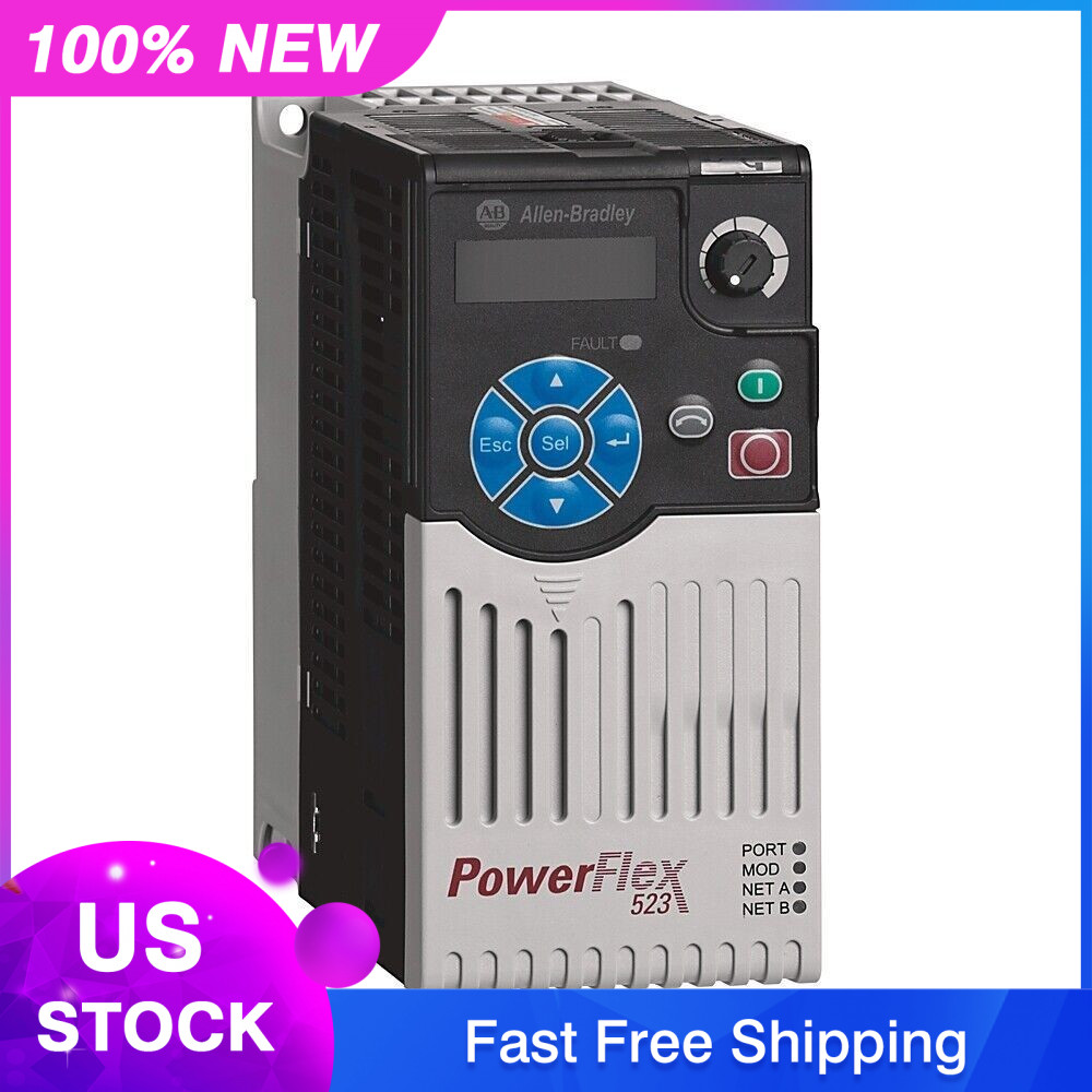 NEW ALLEN BRADLEY 25A-D4P0N104 AC DRIVE POWER FLEX 523 SERIES B 25AD4P0N104