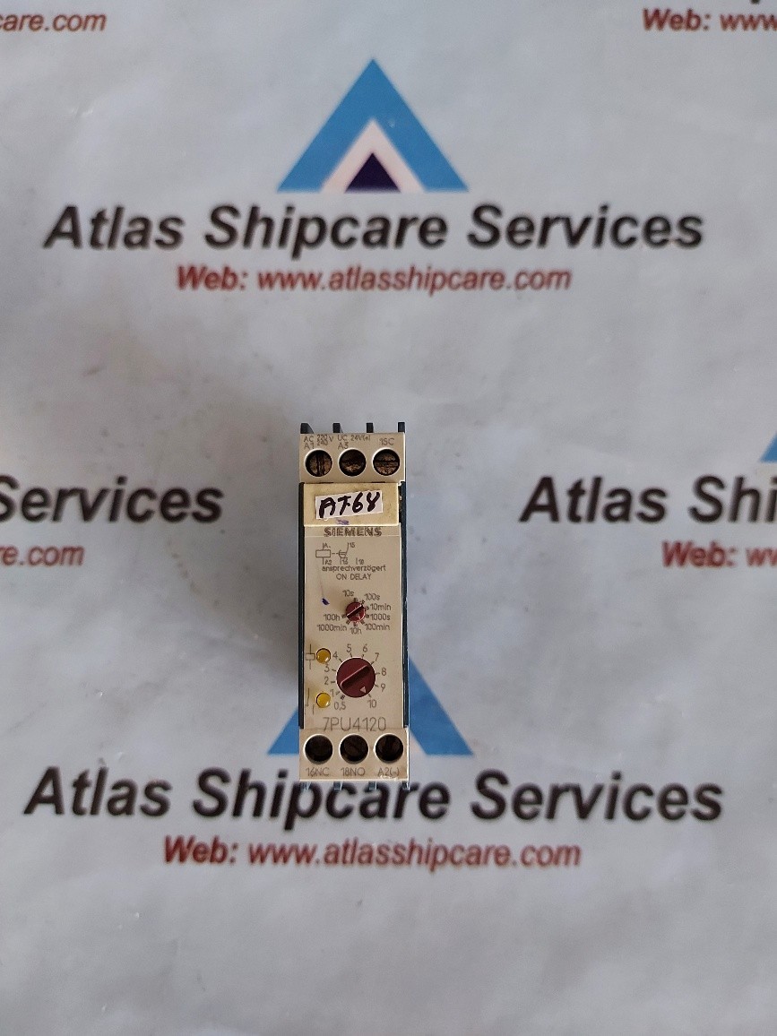 Siemens 7PU4120-2AN20 Timer Relay