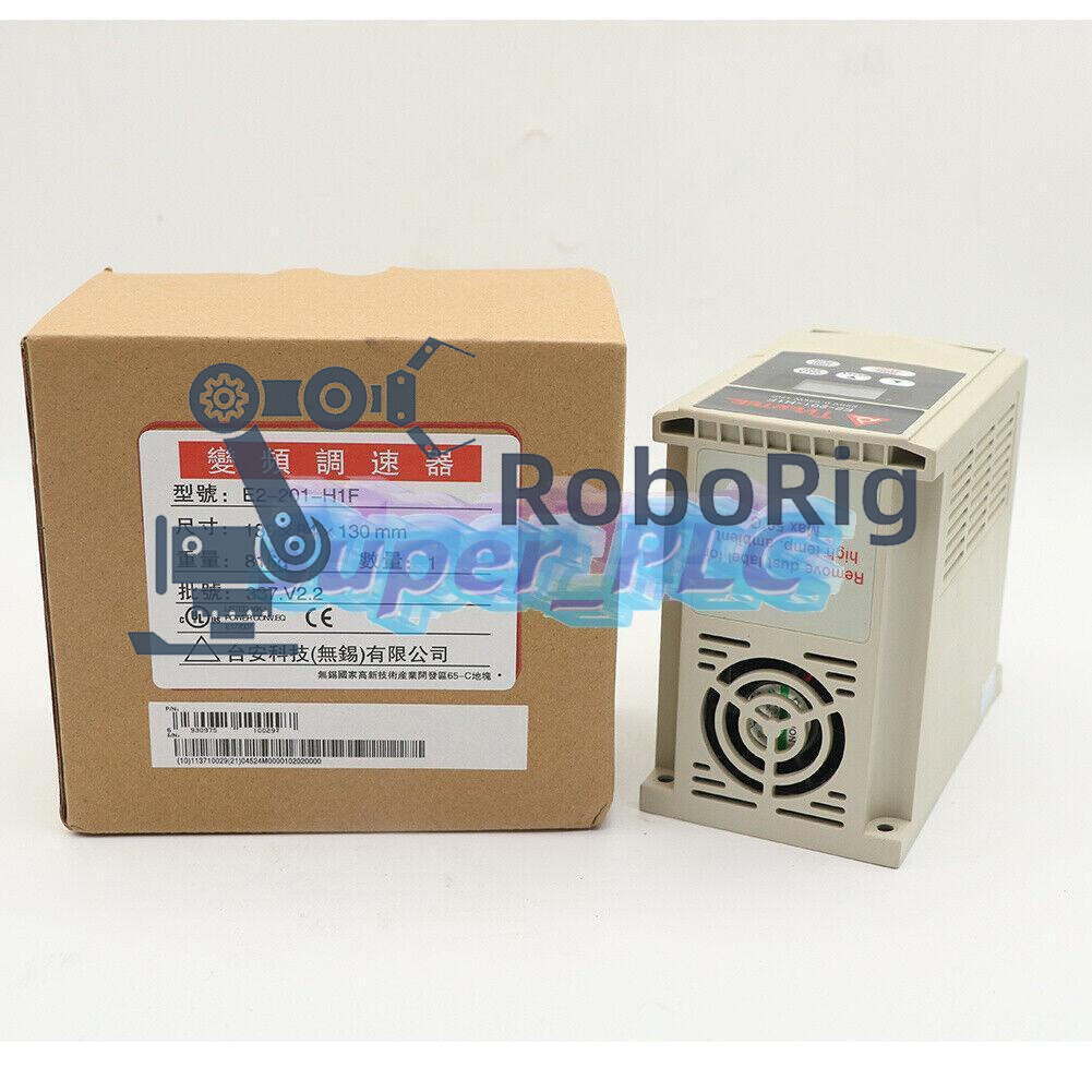 NEW 1PCS TECO E2-201-H1F Inverter E2201H1F