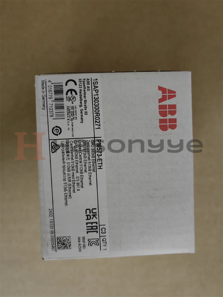 ABB PLC PM573-ETH CPU 1SAP130300R0271 Fast Ship us free tax
