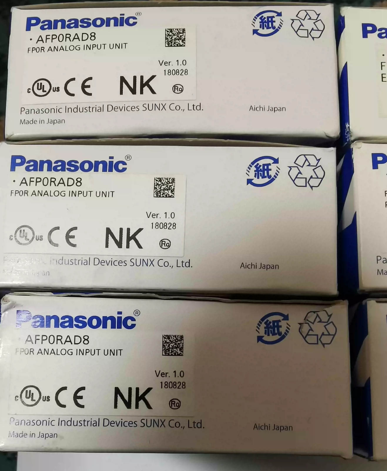 Panasonic AFP0RAD8 Analog Input Unit 1PC New Expedited Shipping