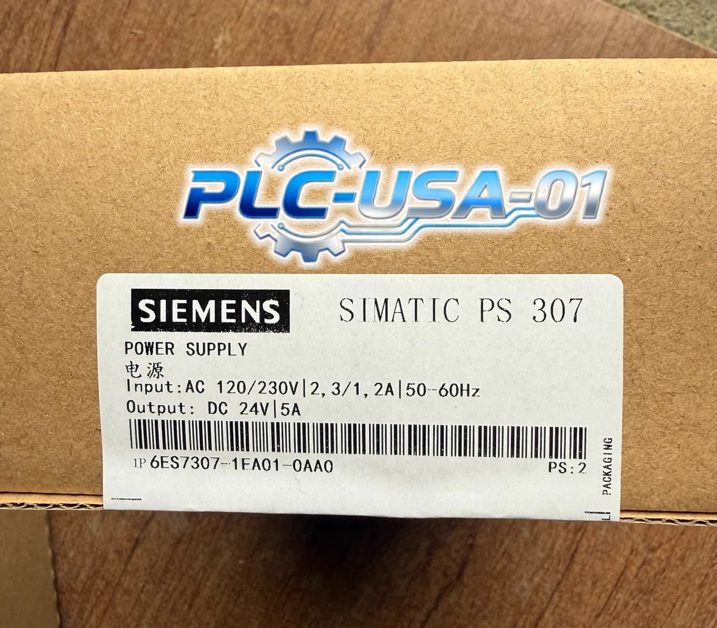 1PCS New Siemens 6ES7307-1EA01-0AA0 Power Supply 6ES7 307-1EA01-0AA0 Fast ship