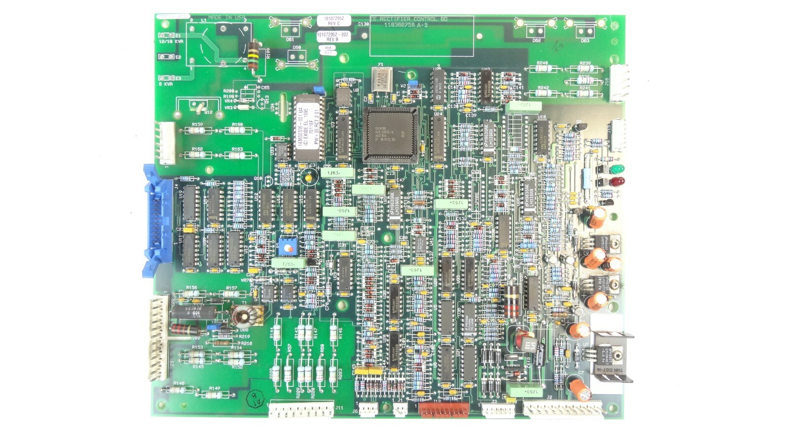 Powerware / Exide 101072952-002 Rev B Rectifier Control PCB Assembly
