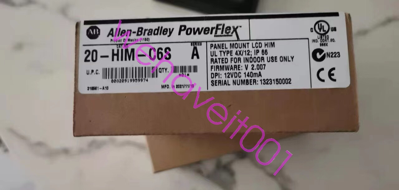 1PC AB Sealed 20-HIM-C6S Panel Mount LCD Motor Control Keypad Drive NEW IN BOX