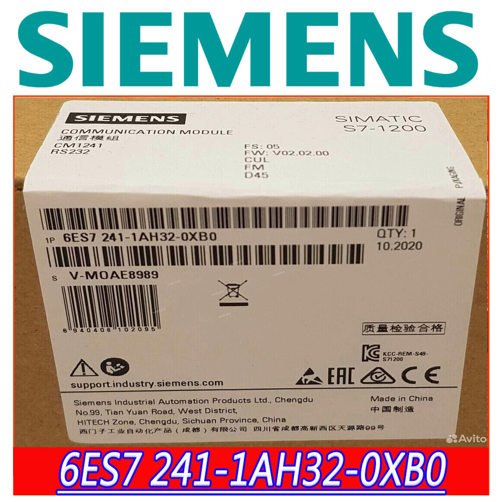 Brand New Siemens 6ES7 241-1AH32-0XB0 6ES7241-1AH32-0XB0 Free Ship