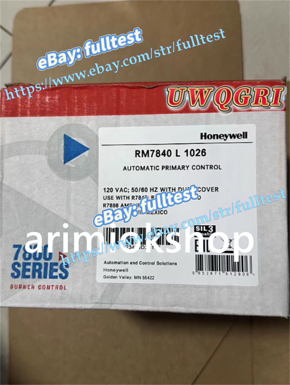 NEW Honeywell RM7840L1026 Controller RM7840L1026 RM7840 L 1026