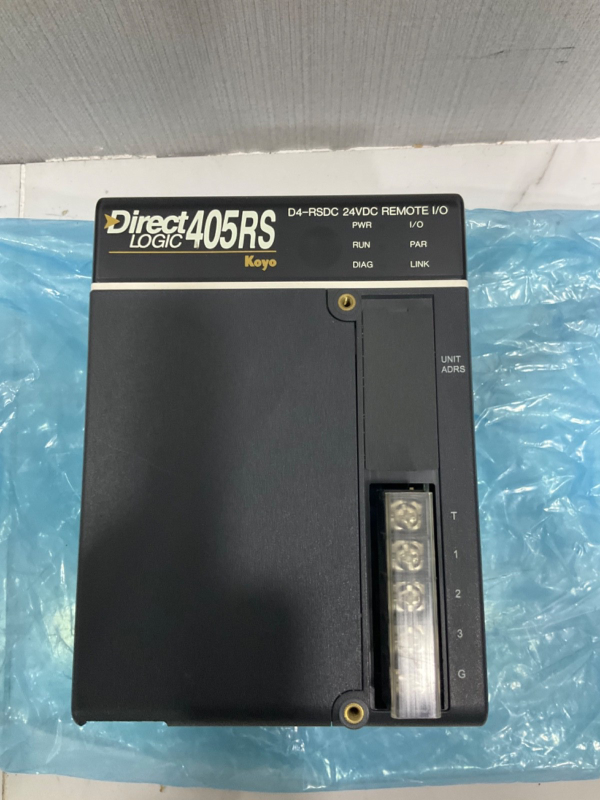 KOYO DIRECT LOGIC 405RS 24v REMOTE I/O MODULE D4-RSDC