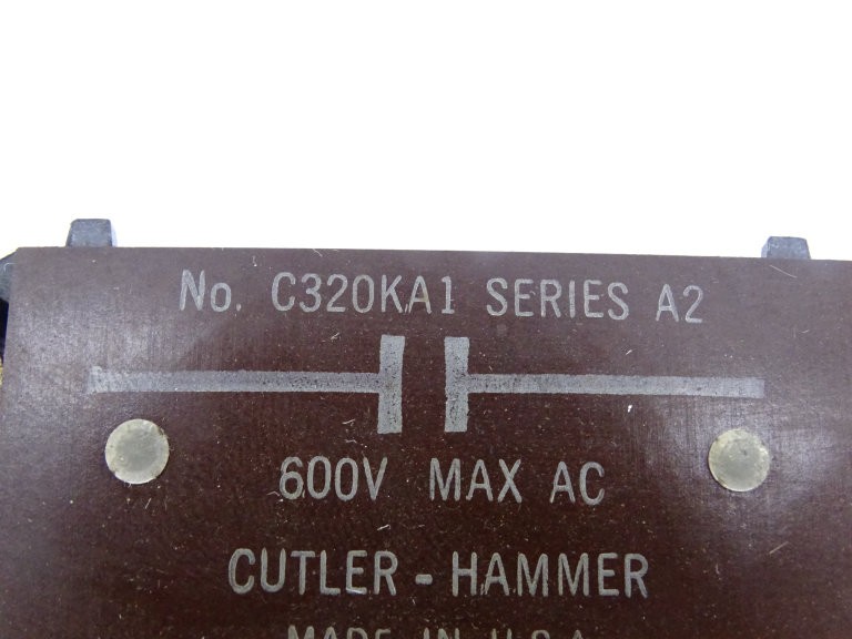 EATON CORPORATION C320-KA1 CONTACT BLOCK