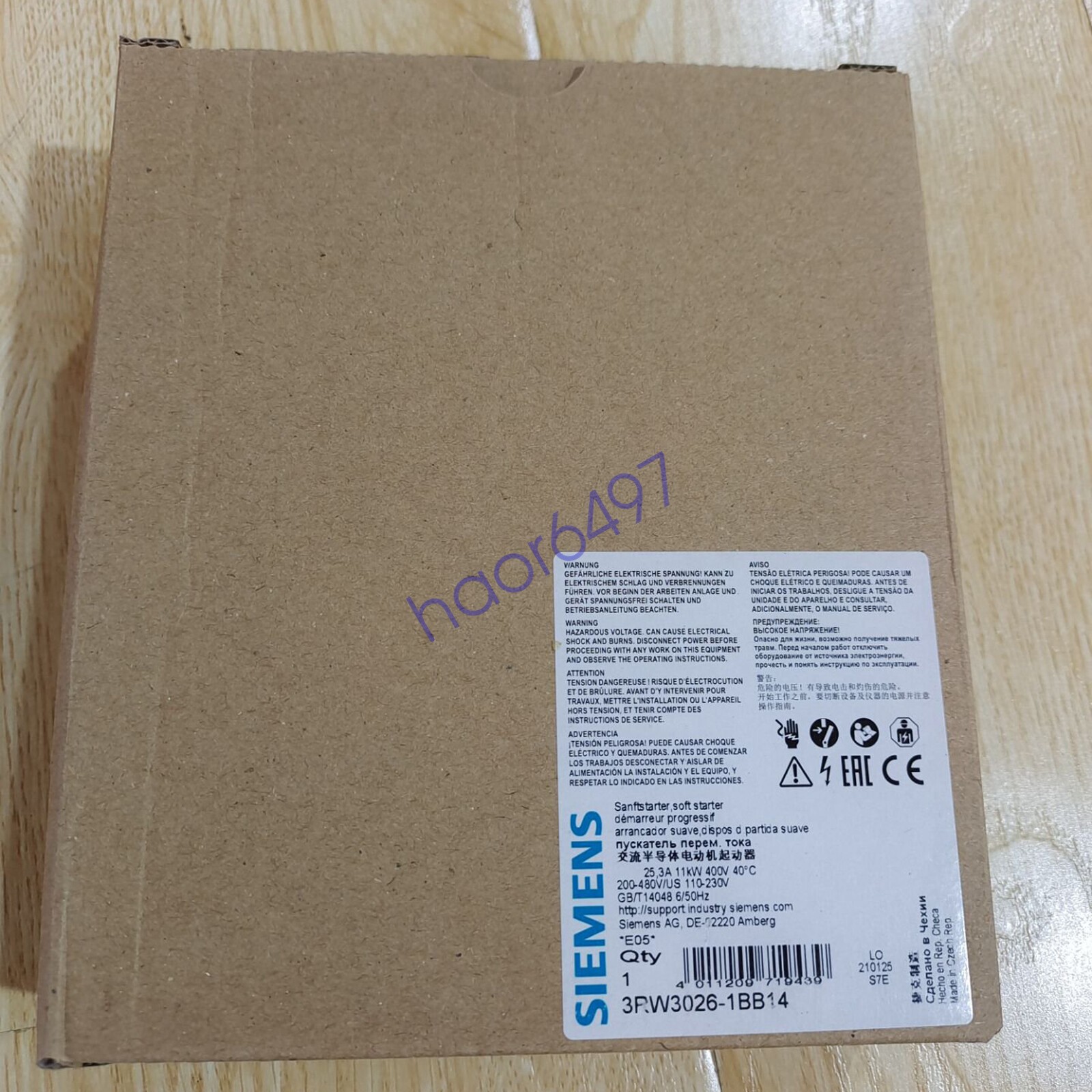 NEW IN BOX 1PCS Siemens 3RW3026-1BB14 3RW30261BB14 1 year warranty#XR