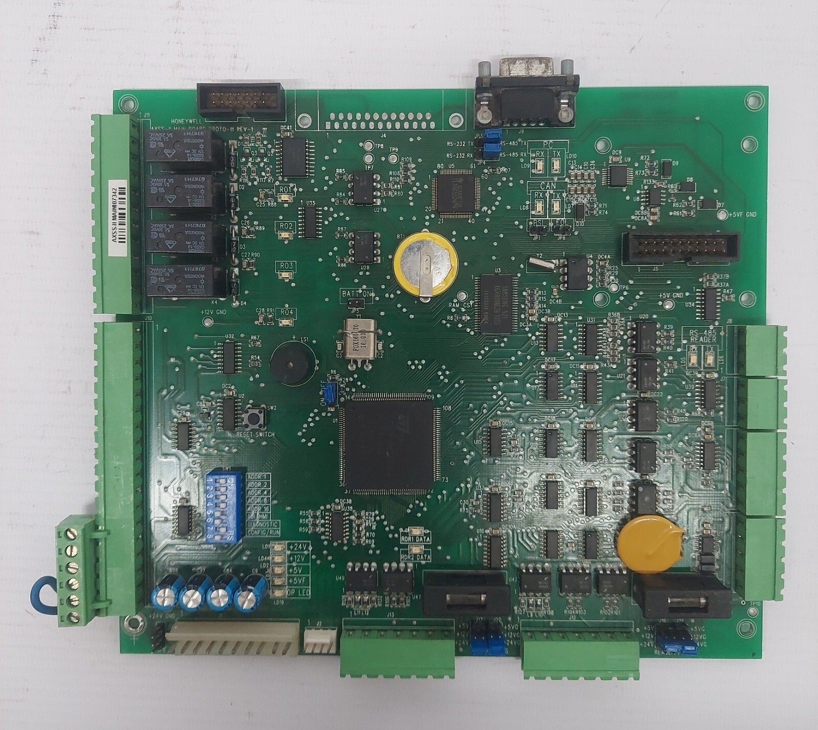 HONEYWELL DPCB21070102 AXSS-II MAINI07342 DPCB21070102AXSSII
