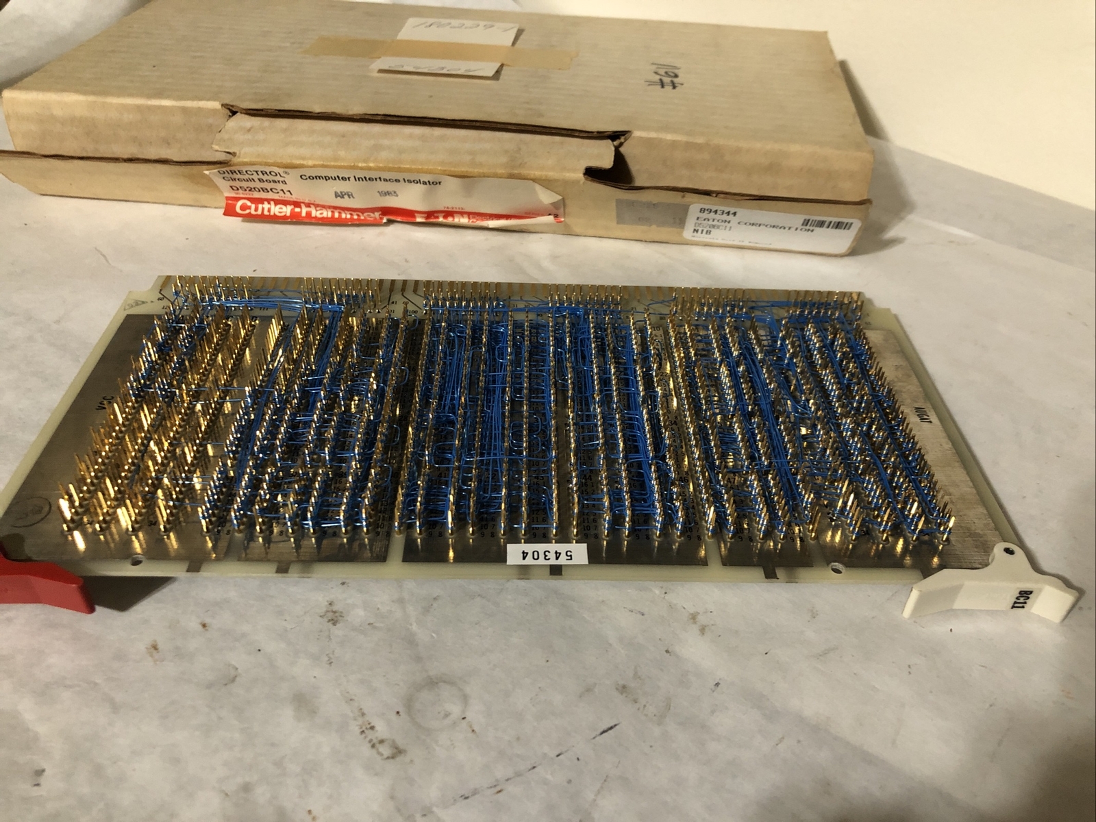 NEW CUTLER-HAMMER Eaton D520BC11 PC BOARD CA64199-P67 EMC-1,X8136-LG676-X,BF,FK