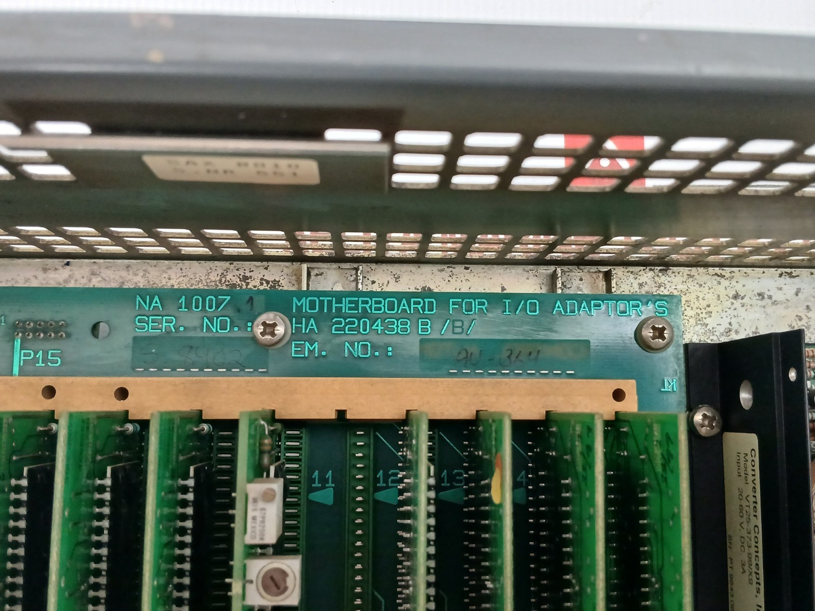 NOR CONTROL SAX 8810 Signal Acquisition Unit NN-832, NA 1001, NA 1008.4