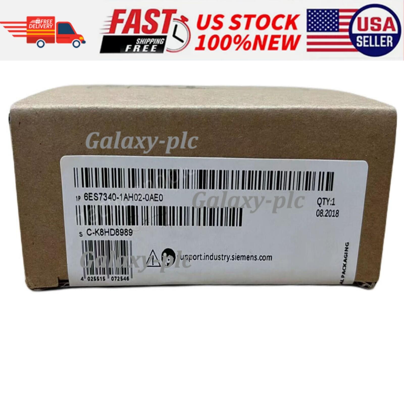 New Siemens 6ES7340-1AH02-0AE0 6ES73401AH020AE0 SIMATIC S7-300, CP 340