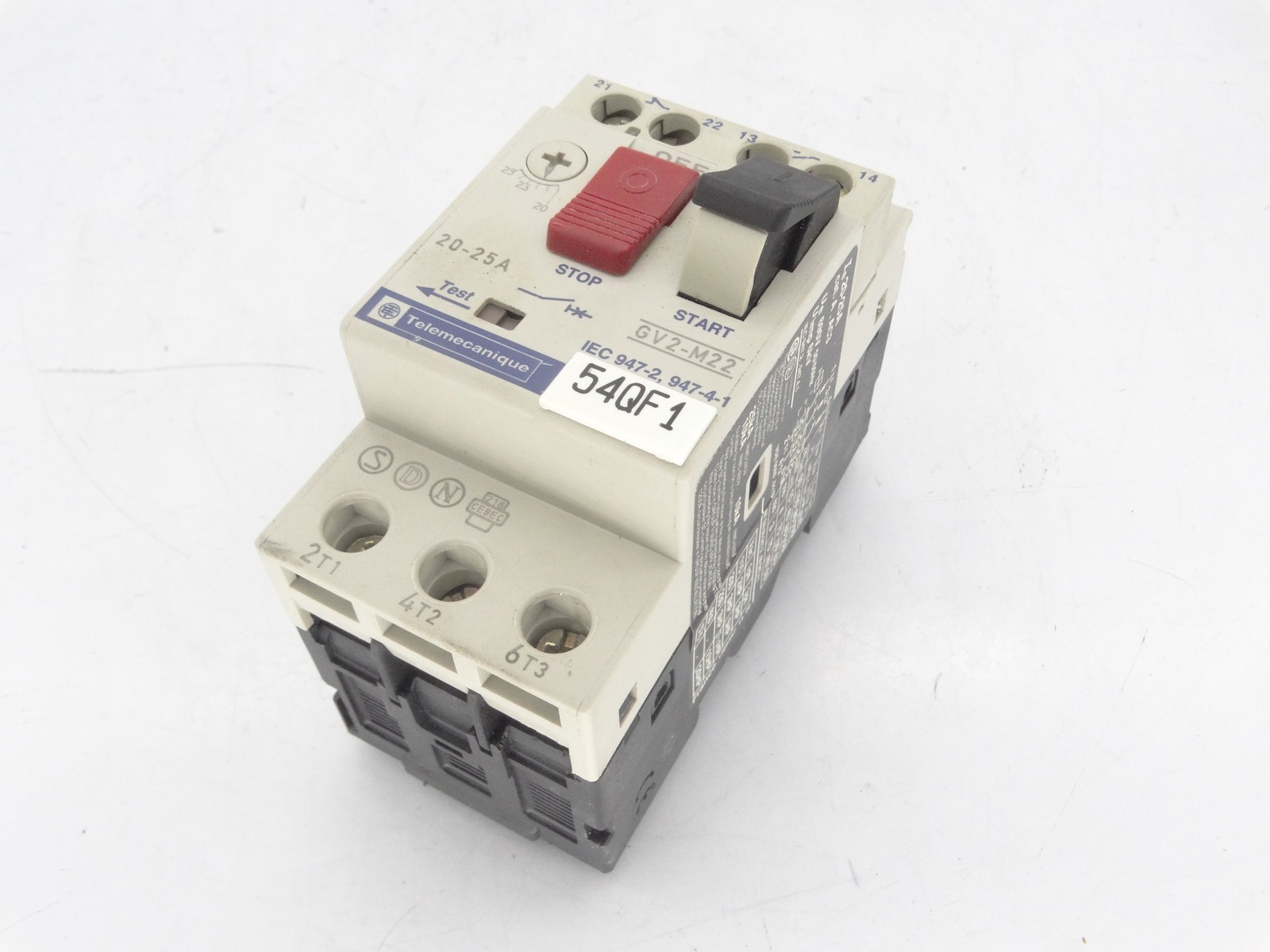 SCHNEIDER ELECTRIC GV2M22 MOTOR STARTER