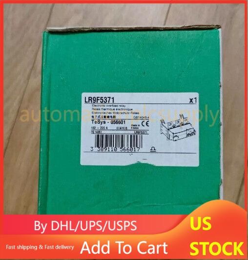 LR9F5371 Telemecanique Solid State Overload Relay 575VAC 132~220A US Free TAX