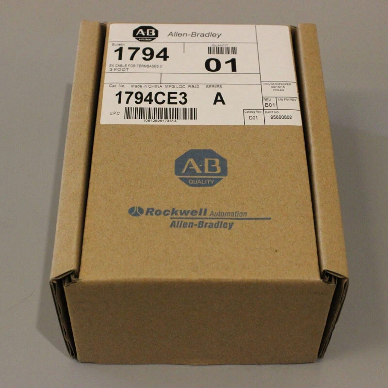 New Factory Sealed AB 1794-CE3 Flex I/O Interconnect 3FT Extender Cable 1794CE3
