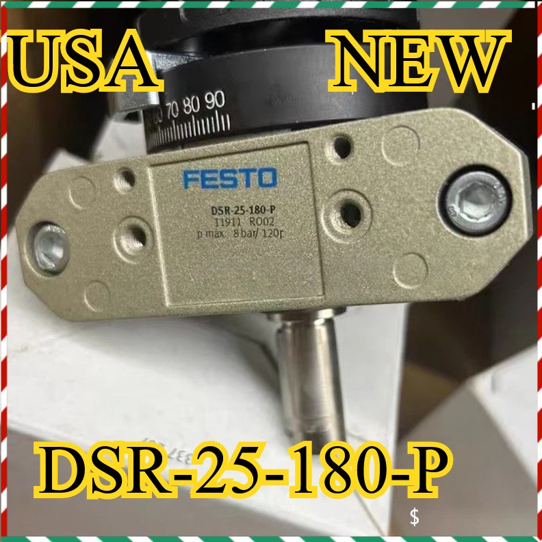 DSR-25-180-P 11911 1PC New Festo Pneumatic Rotary In Box Brand new Fast Shipping