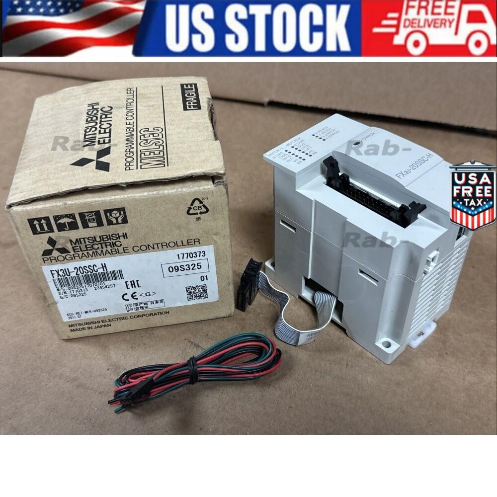 NEW AUTHENTIC Mitsubishi FX3U-20SSC-H Programmable Controller 24VDC Ver. 1.52