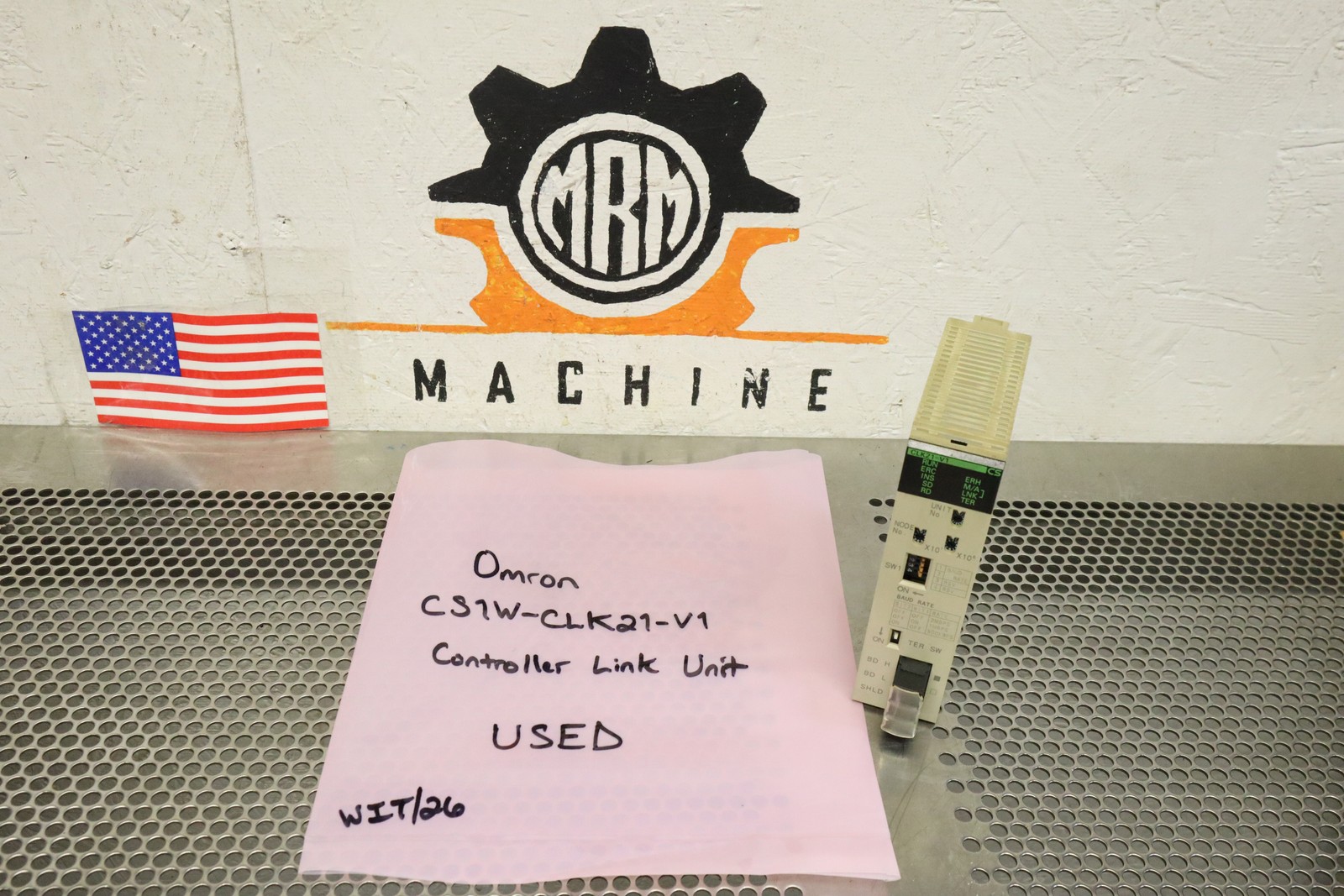 Omron CS1W-CLK21-V1 Controller Link Unit Used With Warranty