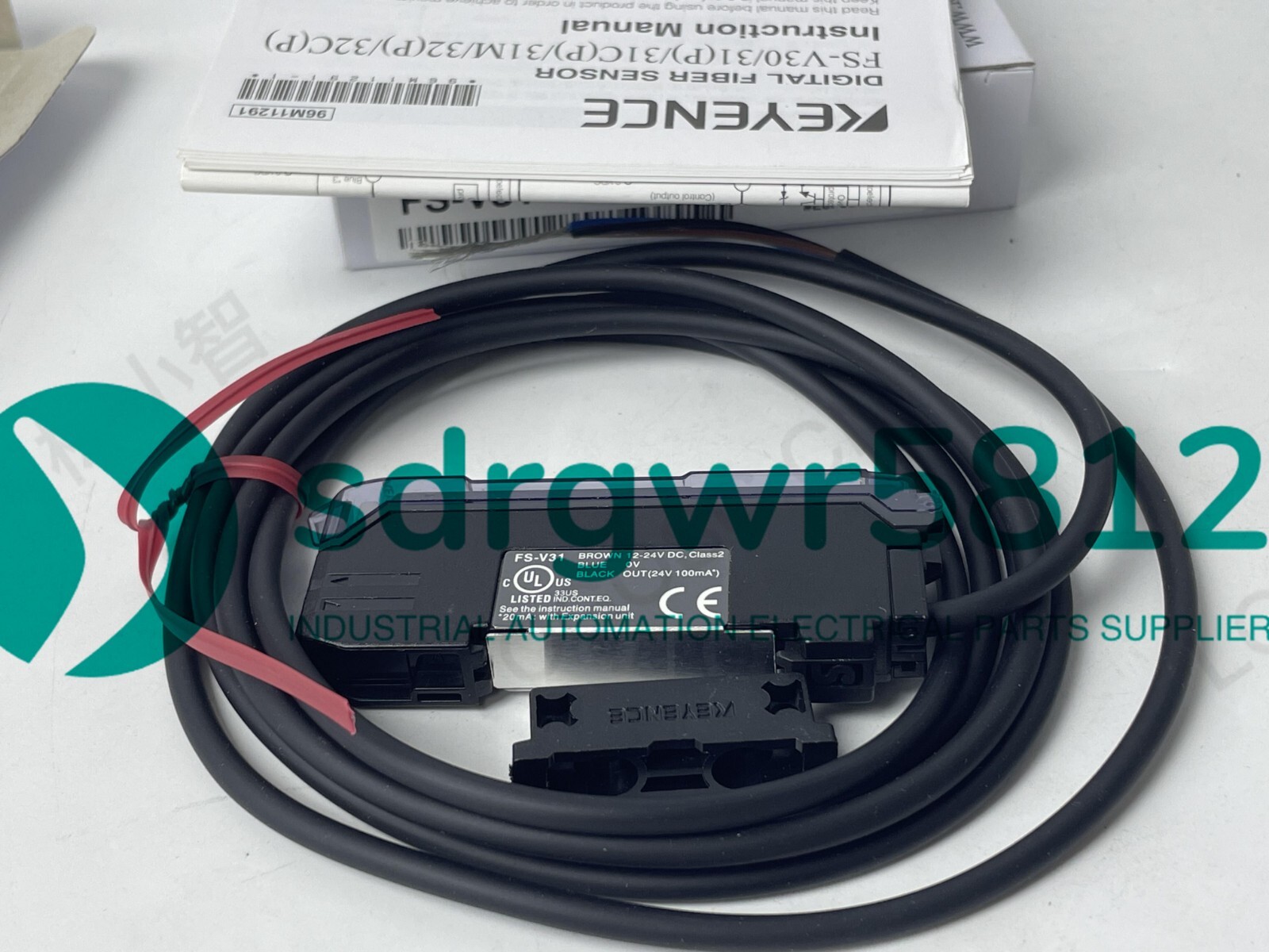 Keyence Digital Fiber Optic Sensor Switch Amplifier FS-V31 FSV31 New in box #F