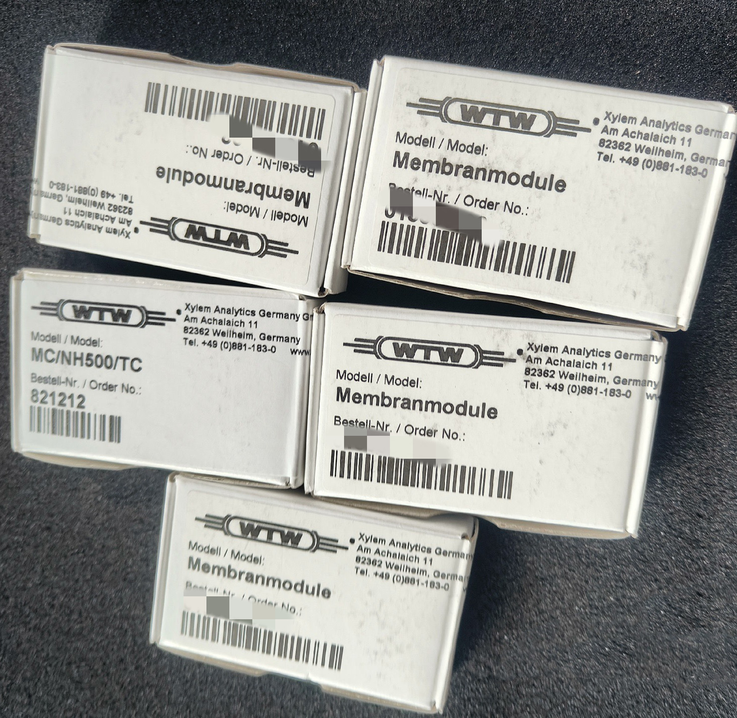 1PC Brand New MC/NH500/TC WTW Electrolytic Ammonia Nitrogen Membrane Header